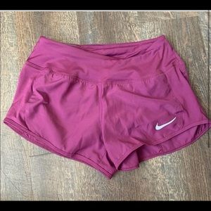 Magenta Nike dry fit shorts